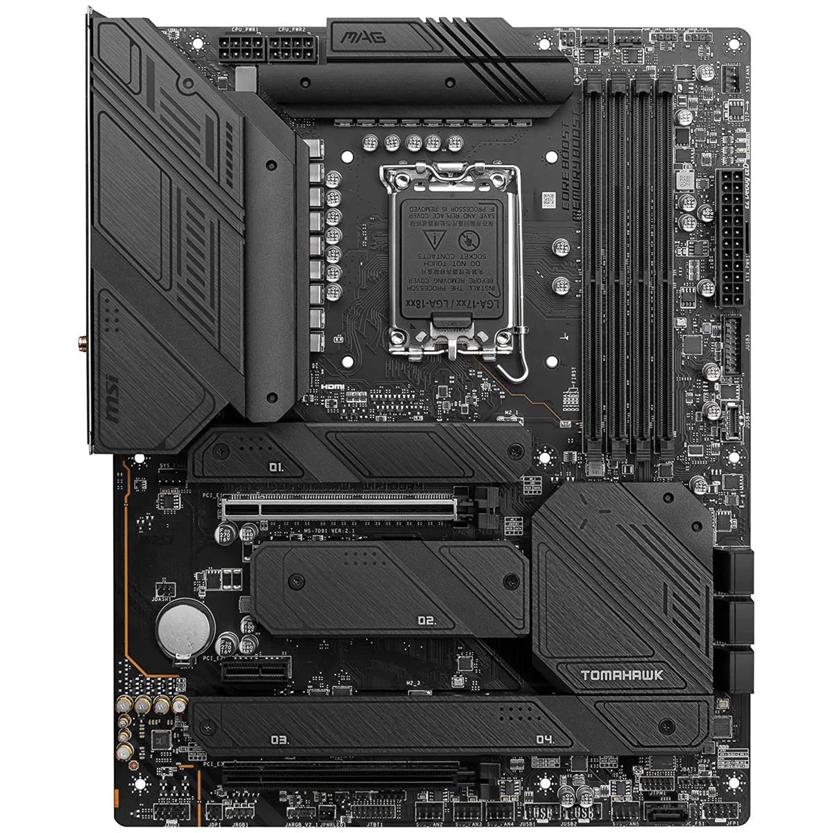 MSI Motherboard MAG Z790 TOMAHAWK WIFI DDR4 MSI Motherboard MAG Z790 TOMAHAWK WIFI DDR4